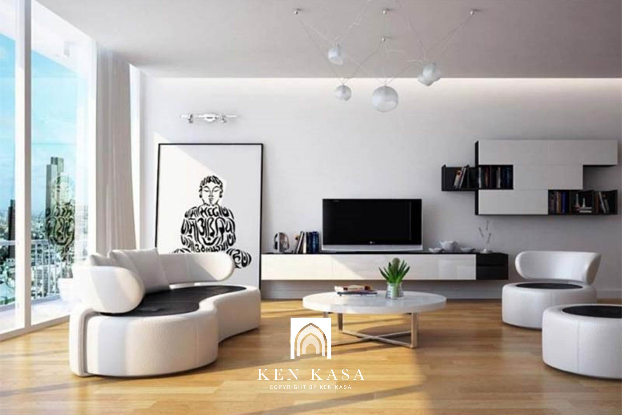 Không gian tuyệt đẹp của thiết kế hiện đại 